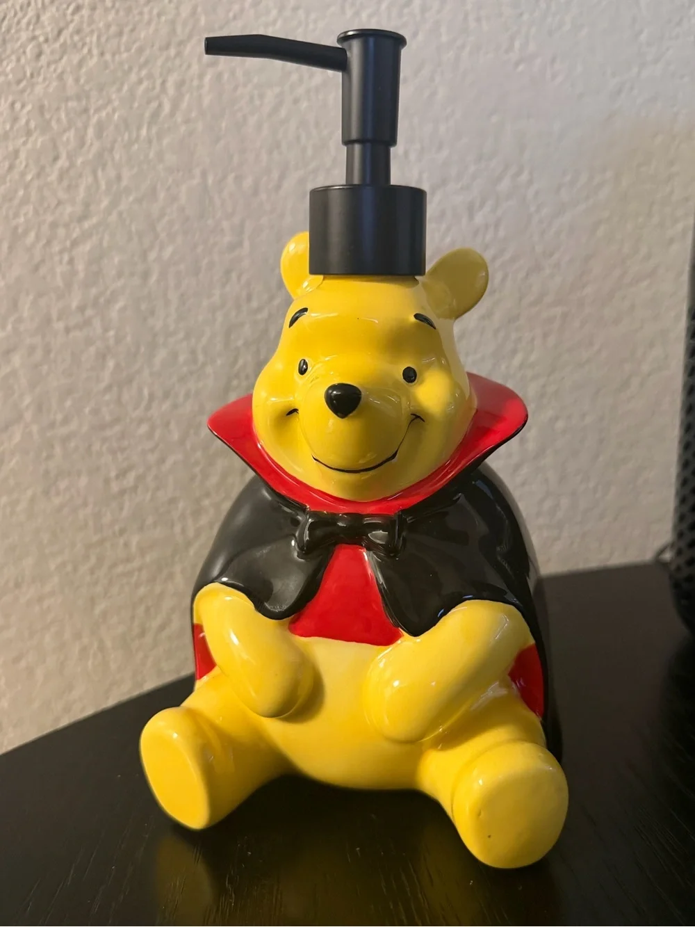 Winnie the Pooh Ceramic Pump Soap Dispenser Halloween